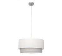 Fab 111095001 Pendentif Kenya 2xe27 Blanc / Gris Reg.50d