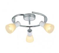 Fab 141953001 Plafonnier Cholo3xe14 Blanc / Chrome 16x34x34 Cm