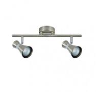 Fab 142392003 Maximo Strip 2xgu10 Nickel / Chrome 15x36,5x8,5 Cm