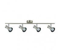 Fab 142394003 Maximo Strip 4xgu10 Nickel / Chrome 15x69,5x8,5 Cm
