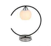 Fab 152271052 Fuji 1xe27 Plateau De Table Noir / Chrome 38x35x14 Cm