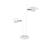 Fab 153672074 Table Cape Town 2l 12w 4000k Blanc/Argent 52x32x15 Cm 1080 Lm Dirigeable Et Ajustable