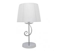 Fab 155271020 Pantalon De Table Luxor 1xe14 Chromé. Blanc 45x25x25cm