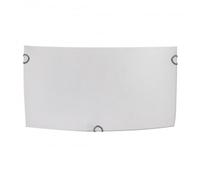 Fab 158361001 Appliquer Rectangulaire Ayla 1xe27 Blanc 25x12,5x7 Cm