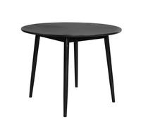 FAB - Table de repas finition bois noir D100 Noir