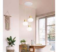 FABAS LUCE Kino Suspension LED à 3 sources lumineuses, ronde, 3767-47-102,