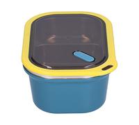 Fabater Boîte à Déjeuner, Récipient Alimentaire scellé à Double Couche en Acier Inoxydable de 1,2 L avec Deux Plateaux Détachables pour les Voyages de Pique-nique au Bureau Scolaire (1.2L-Double
