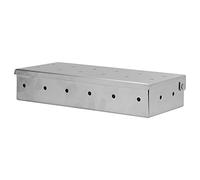 Fabater Boîte à Fumage, Acier Inoxydable, 8,8 X 1, X 3, Pouces, | Infuseur de fumée pour gril à gaz au charbon de bois, résistant à la rouille, Portable, convient à la plupart des Types de