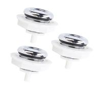 Fabater Buse de Spa à 7 Trous, Lot de 3, PVC, Couvercle de 27 Mm, Entrée | Accessoire à Jet à bulles, mélangeur Air-eau, ouverture de 21mm, convient à la baignoire de piscine à source chaude de spa,