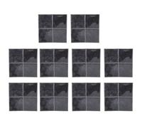 Fabater Carreaux Muraux Autocollants, 10 Feuilles Mosaïque Brillante PU, 15 X 15 Cm, Étanches, Design Plus Épais, pour Cuisine et Salle de Bains (10 Feuilles)