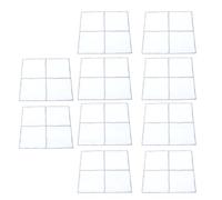 Fabater Carreaux Muraux Autocollants, 10 Feuilles Mosaïque Brillante PU, 15 X 15 Cm, Étanches, Design Plus Épais, pour Cuisine et Salle de Bains (10 Feuilles)
