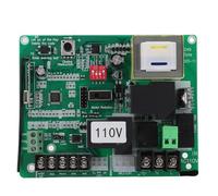 Fabater Carte de Commande pour Portail Coulissant (220V) | Fréquence 433,92 MHz, Coque ABS et Alliage de Zinc, Portée 50 M, Ouvre Portail Coulissant avec Télécommande, pour Moteur