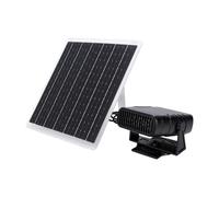 Fabater Chauffage à Panneau Solaire Portable, Interface USB DC | Chauffage Solaire pour Animal Domestique, Chauffage de Séchage, Ensemble de Vent Chaud, Installation Facile