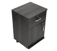 Fabater Classeur Mobile avec Serrures, Classeur Roulant sous Le Bureau avec roulettes, Robuste et Verrouillable à 3 Tiroirs pour Le Bureau à Domicile, unité de Stockage Mobile Sécurisée (Couleur