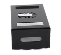 Fabater Coupe-fente Rectangulaire, Lame de Scie Oscillante à Quatre Lames Simultanées, Coupe-boîte électrique avec Matériau en Acier Rapide pour Boîtiers en Bois, Plastique, Métal Basse Tension