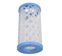 Fabater Lot de 5 Cartouches Filtrantes Amovibles et Réutilisables pour Pompe de Piscine de Type A C, Zone de Filtre de 5 m², Technologie Anti-saleté, Filtres de Rechange avec Couvercle en PVC pour