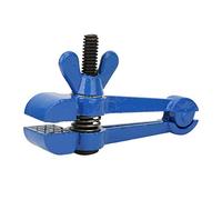Fabater Mini étau à Main en Acier pour Outillage D'atelier Artisanal (25mm) | Conception portable compacte, construction en acier 45#, finition avec revêtement bleu, trois tailles de mâchoires