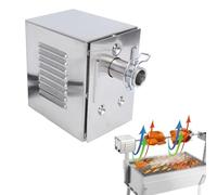 Fabater Moteur de Rôtissoire, Moteur de Tournebroche de Universel 45W, Moteur de Rôtissoire électrique avec Interrupteur Marche/arrêt étanche, Peut Supporter jusqu'à 200-250 Kg, 2-3RPM