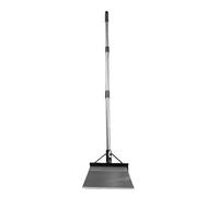 Fabater Pelle de Nettoyage de Jardin Robuste avec Poignée Réglable, Grattoir de Sol Plat en Acier au Carbone pour Désherber l'élimination de la Glace, Outil de Pelle Extérieur de 63 Pouces pour