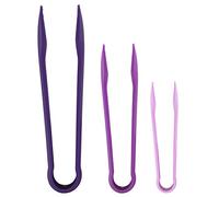 Fabater Pince à Pain en Plastique Multifonctionnelle, Lot de 3, pour