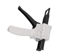 Fabater Pistolet à Colle AB 50 Ml, Outil de Poignée d'application d'adhésif Universel 1:1 et 2:, Distributeur à Double Cartouche en Plastique Haute Résistance pour un Mélange Précis