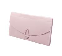 Fabater Pochette à Rabats Extensible, 13 Pochettes, Plastique, | Organisateur de documents en accordéon, boucle givrée, 10,4 x 5,5 pouces, antidérapant, pour les factures de bureau et les