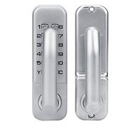 Fabater Serrure à Combinaison Mécanique étanche, Serrure de Porte Codée de 1 à 11 Chiffres pour la sécurité des Portes de Bureau, à Mot de Passe en Alliage de Zinc d'entrée sans clé, Robuste, Aucune