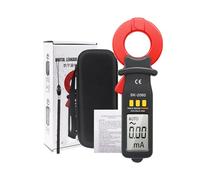 Fabater Testeur de Courant de Fuite, Pince Multimètre de Haute Précision pour les Mesures de Courant AC et DC, Stocke les Données pour les électriciens, Ampèremètre à Réglage Automatique pour les