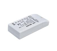 Fabater Transformateur de Puissance LED 12 W 12 V DC 1 A, Alimentation LED AC 85-265 V, Pilote à Courant Constant pour Bandes Lumineuses, écrans d'armoire à intensité Variable