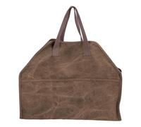 Fabater Transporteur de Bois de Chauffage, Porte-bûches en Toile Robuste de Grande capacité, Sac de Bois de Chauffage Pliable avec Poignées Renforcées pour Camping Pique-Nique et Cheminée
