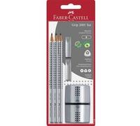 FABER C BL 3 CRAYONS GRIP 2001 HB + TC +