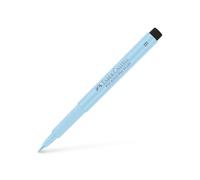 Faber-Castell Feutre à dessin Pitt Artist Pen 10104021 – Pointe pinceau – Bleu glacé