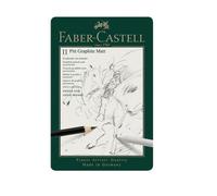 Faber Castell 11 Pitt Graphite Matt 4005401152200 Crayons + Accessoires Art Dessin Artiste Box Lot Pro Peinture Croquis Sketch Comasound Kartel Csk Online