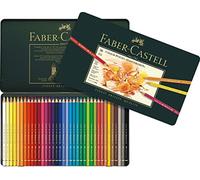 Faber-Castell 110036 - Crayons de couleur, étui en métal de 36 pièces
