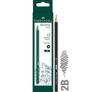 FABER-CASTELL 111102 1111 Lot de 12 crayons à papier
