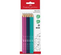 Faber-Castell 111185 - Set de crayons HB, 12 pièces sous blister, incassables, pour enfants et adultes