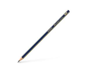 Faber-Castell 112506 - Boîte de 12 crayons graphite Goldfaber 1221 - Hexagonal - 6B