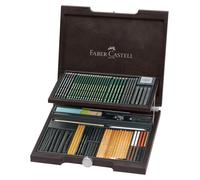Faber-Castell 112971 coffret cadeau de stylos et crayons Crayon à la mine de graphite Etui en bois