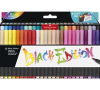 Faber Castell Black Edition Brush Tip Marker Felt Pen Multicolore Enfants