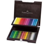 Faber-Castell – Crayons aquarellables Albrecht Dürer – 3,8 mm – 72 crayons – Coffret bois