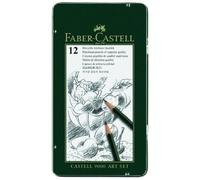Faber-Castell Crayons graphite Castell 9000 Kit Art 12 pièces