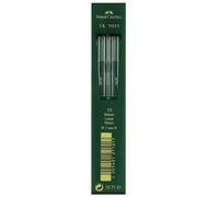 Faber-Castell Mines TK 9071 – 2 mm – Dureté B – Noir profond – 10x
