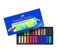 Faber-castell 128224 demi pastel carre tendre boîte de 24 G