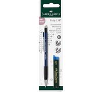Faber-Castell 134797 - Porte-mines GRIP avec 12 mines, dureté : B, épaisseur des mines : 0,7 mm, couleur du corps assortie (pas de choix de couleur possible)