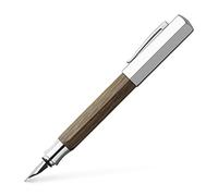 Faber-Castell 147582 Plume Ondoro Fumé Ressort Extra-Fin Brun