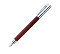 Faber Castell Stylo plume Ambition poirier marron plume F