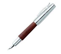 FABER-CASTELL 148200 Stylo plume e-motion poirier marron