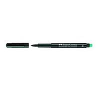 FABER-CASTELL Lot de 10 Marqueurs CD/DVD MULTIMARK permanent M, noir