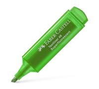 Faber-Castell Surligneur Textliner 1546 rechargeable, pointe biseautée, vert (154663)