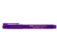 Faber-Castell 155437 - Fineliner Broadpen 1554, largeur de trait 0,8 mm, indélébile, magenta, 1 pièce